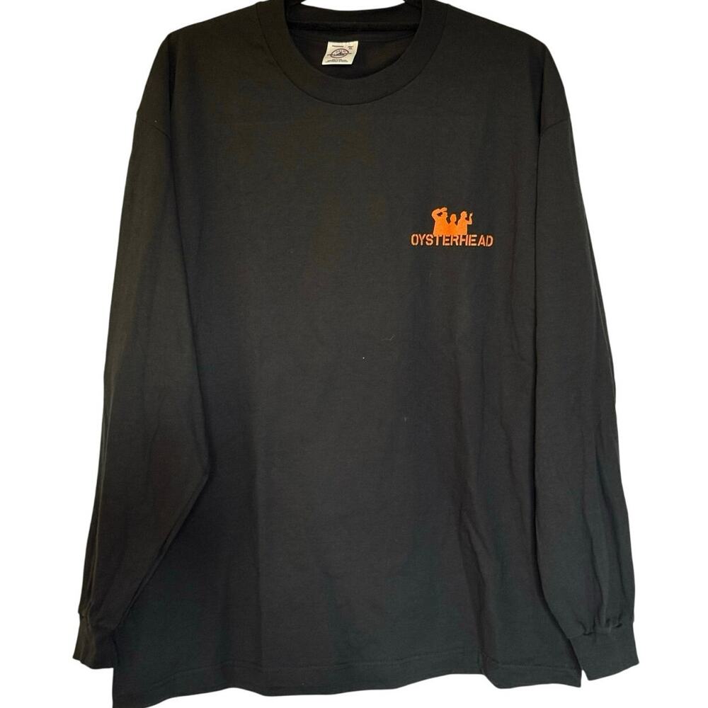 Vintage Y2K Oysterhead Band Long Sleeve Black Shirt Adult XL